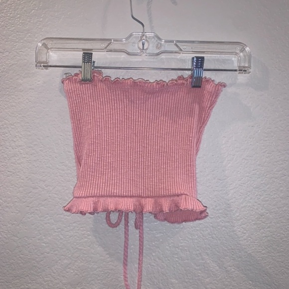 NWOT light pink tube top, Ooh La Luxe, S/Chico - Picture 2 of 4